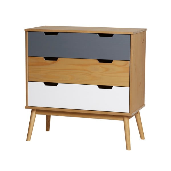 Скрин от масивна борова дървесина , ширина 80 cm Cusco - Marckeric-image-4