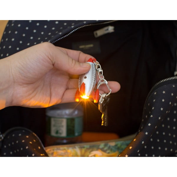 Ключодържател в сребристо - Kikkerland-image-3