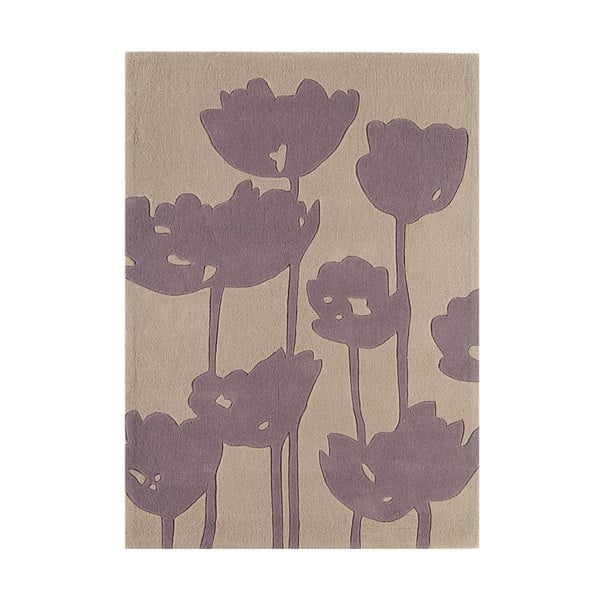 Koberec Asiatic Carpets Harlequin Flower Lavender, 120x170 cm