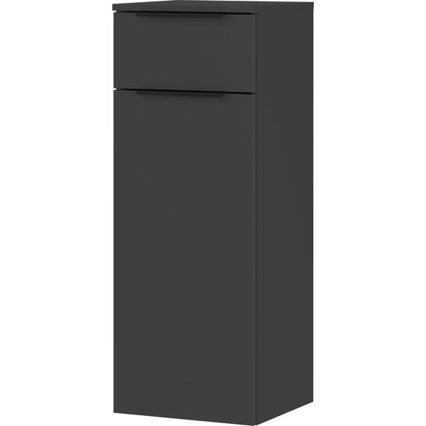 Висок висящ шкаф за баня в антрацитен цвят 36x93 cm Crandon - Germania-image-2