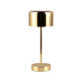 LED настолна лампа с възможност за димиране в златисто (височина 30 cm) Jeff - Trio