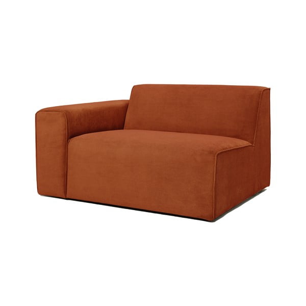 Модул за оранжев велурен диван (ляв ъгъл) Sting - Scandic-image-2