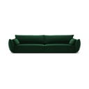 Тъмнозелен кадифен диван 248 cm Vanda – Mazzini Sofas