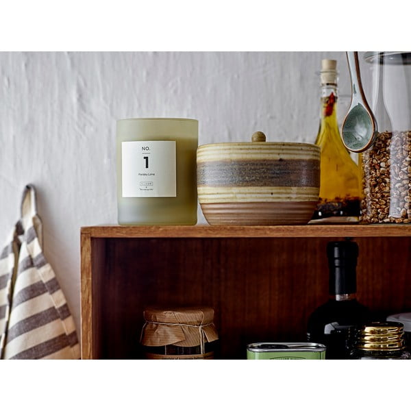 Ароматна свещ с време на горене 50 h No. 1 Parsley Lime – ILLUME x Bloomingville-image-3