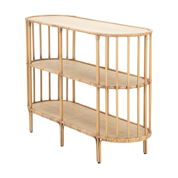 Метален шкаф за книги в естествен цвят 120x80 cm Panama - Mauro Ferretti-image-3