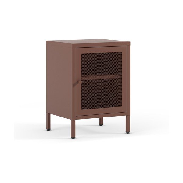 Бордо нощно шкафче Fayna – Marckeric