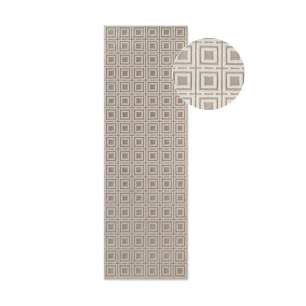 Кремава пътека 80x240 cm Perles Howlite – Elle Decoration