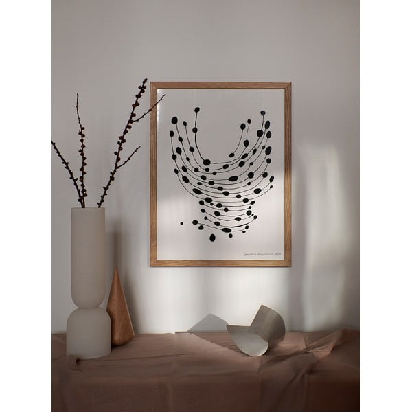 Постер 30x40 cm Dancing Dots – Leise Dich Abrahamsen – The Poster Club-image-1