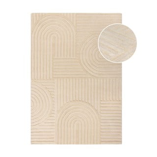 Бежов вълнен килим 200x290 cm Zen Garden - Flair Rugs
