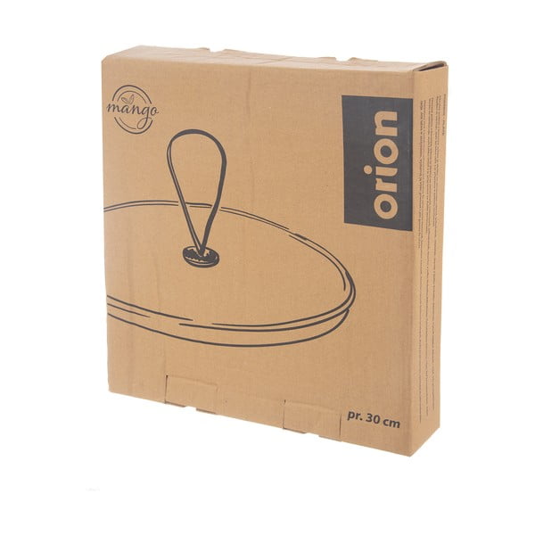 Дървена табла за сервиране ø 30 cm Mango - Orion-image-4