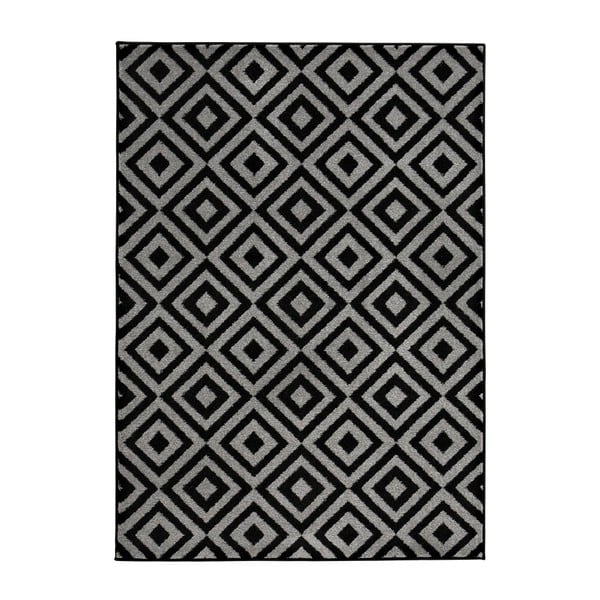 Šedý koberec Think Rugs Matrix, 80 x 150 cm