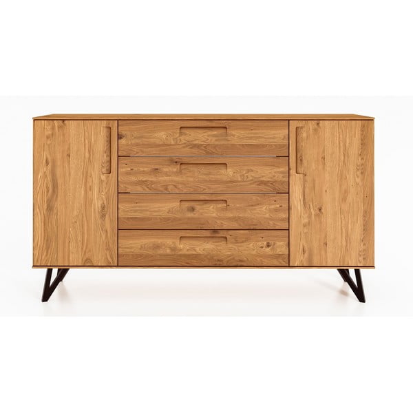 Висок скрин от дъб 182x100 cm Golo - The Beds-image-2