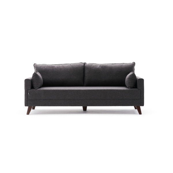 Антрацитен диван 208 cm Bella – Balcab Home