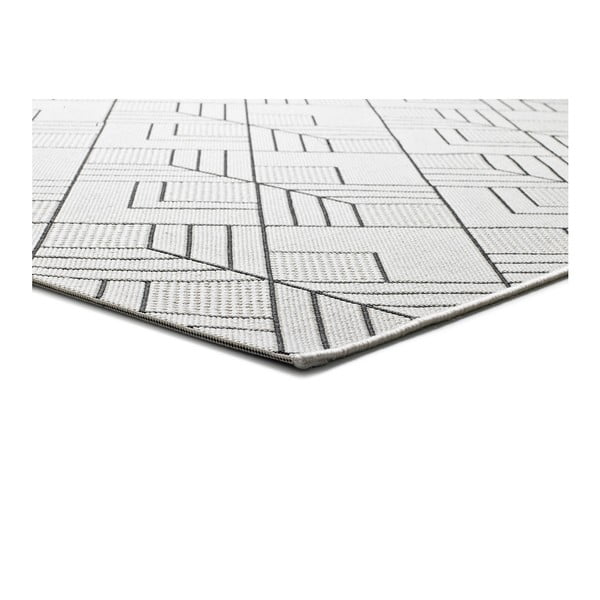 Bílobéžový venkovní koberec Universal Silvana Caretto, 80 x 150 cm-image-1