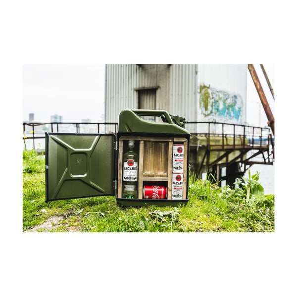 Комплект от зелен бар във формата на каничка и 2 чаши Designed By Man - Designed by Man-image-4