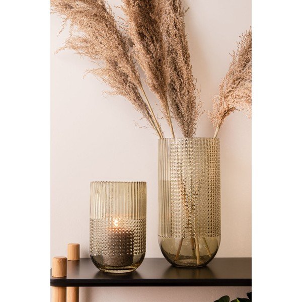 Ваза от зелено стъкло, височина 20 cm Attract - PT LIVING-image-1