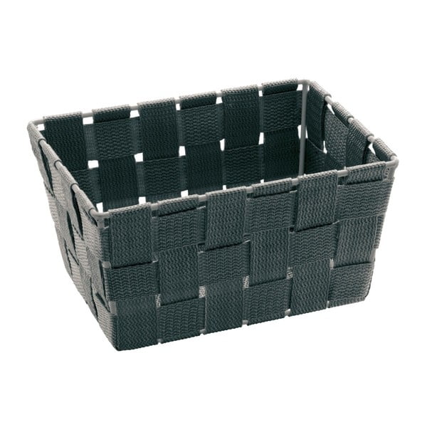 Тъмно сива кошница за съхранение , 14 x 19 cm Adria - Wenko