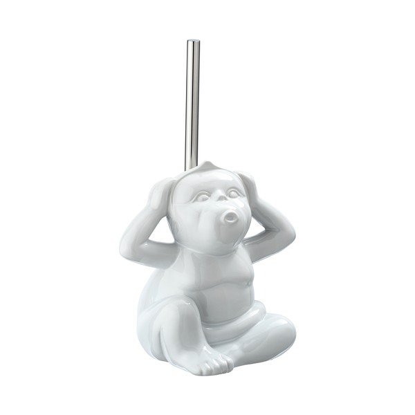 Безшумна керамична четка за тоалетна Monkey - Wenko-image-1