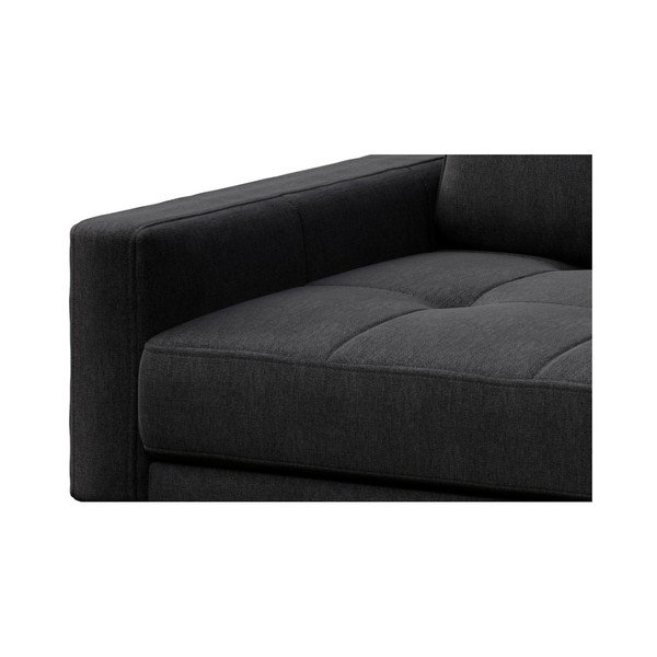 Антрацитно сив диван с тапицерия, 210 cm Musso - MESONICA-image-4