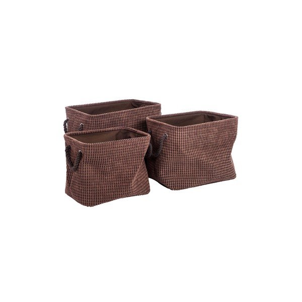 Sada 3 košů Basket Square