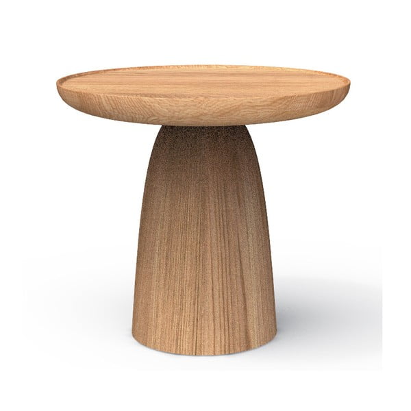 Odkládací stolek z masivního dubového dřeva Javorina Hrib 50