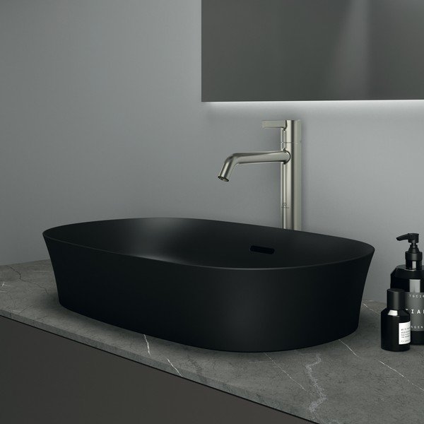 Матово-черна керамична мивка 60x38 cm Ipalyss – Ideal Standard-image-1
