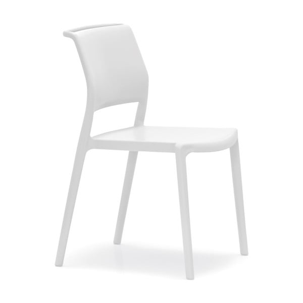 Bílá židle Pedrali Ara