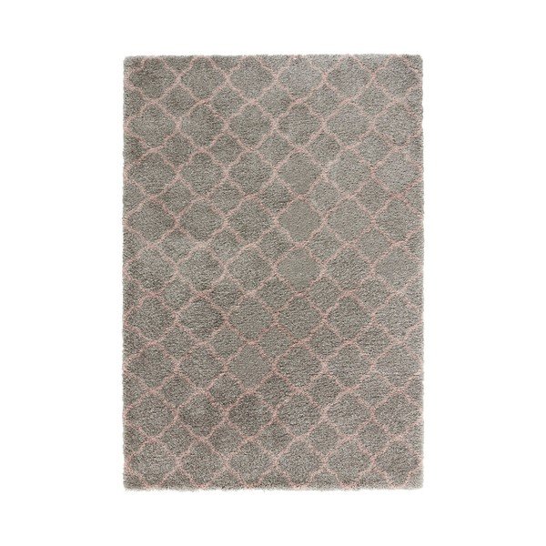 Šedý koberec Mint Rugs Luna, 80 x 150 cm
