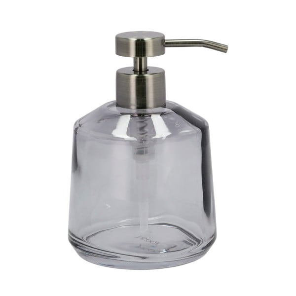 Сив стъклен дозатор за сапун 450 ml Vintage - Södahl
