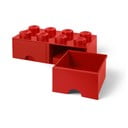 Червена кутия за съхранение с две чекмеджета - LEGO®