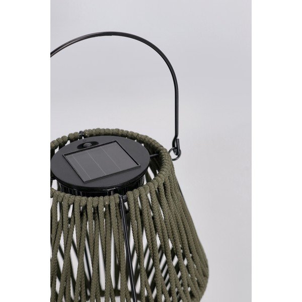 LED фенер със соларен панел в цвят каки (височина 17 cm) Juny – Yes Everyday-image-2