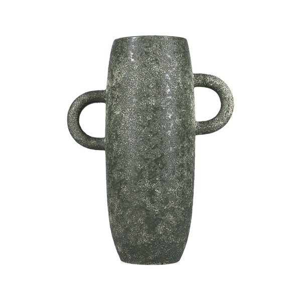 Зелена керамична ваза (височина 30 cm) Bullet – S|P Collection
