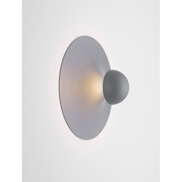 Сиво-синя алуминиева LED стенна лампа Edem – Nova Luce-image-2