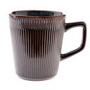Тъмнокафява керамична чаша 410 ml Tone – Dakls
