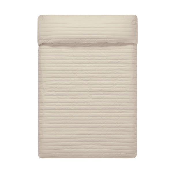 Оранжева и бежова памучна ватирана покривка за легло 180x260 cm Dash - Happy Friday-image-3