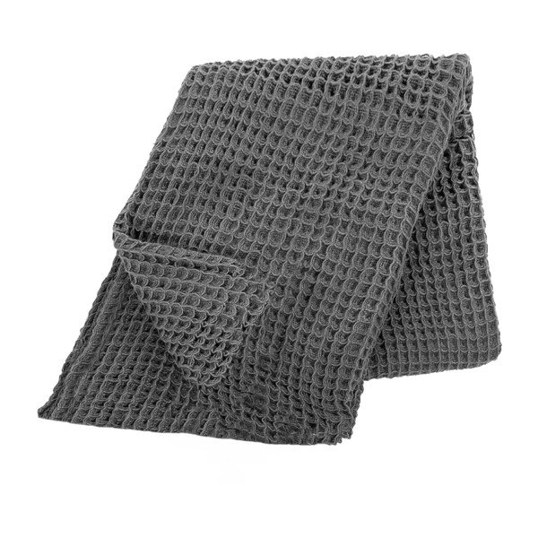 Лека покривка за легло от сив памук , 250 x 260 cm - Tiseco Home Studio-image-1