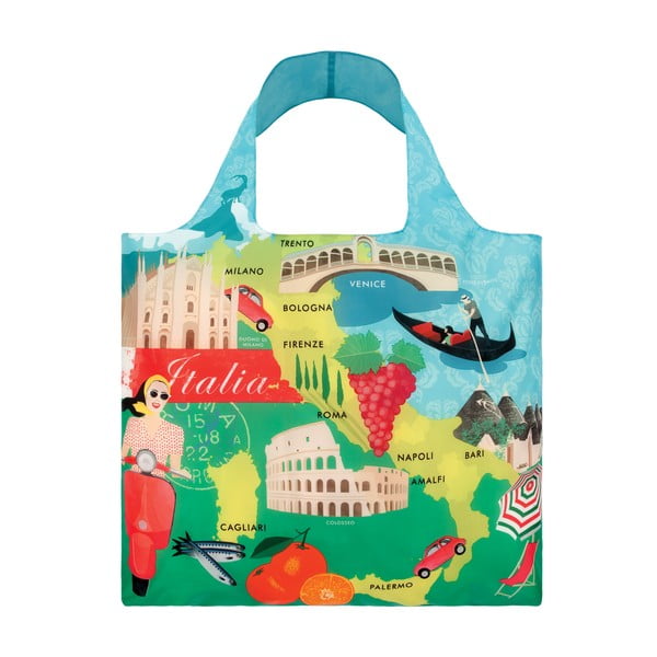 Сгъваема чанта за пазаруване Италия - LOQI