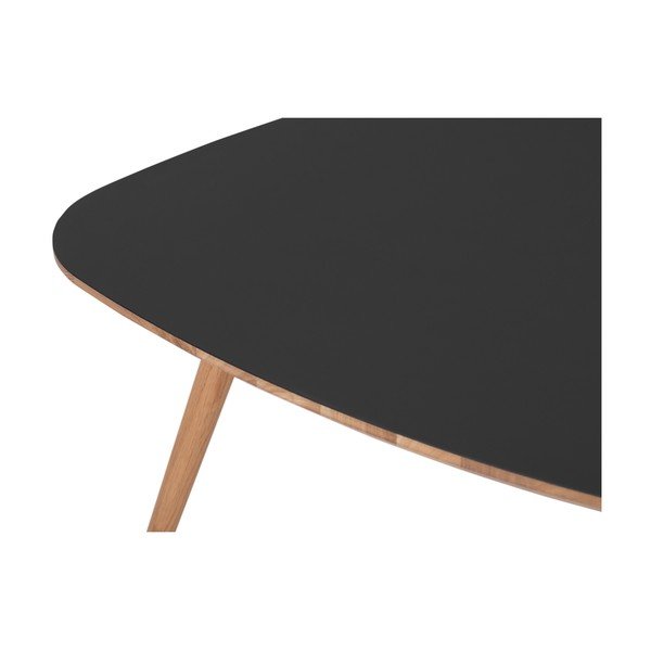 Триъгълна масичка за кафе от борова дървесина Lotier - Mazzini Sofas-image-4