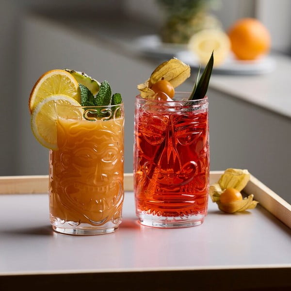 Стъклени чаши за коктейли в комплект от 4 бр. 450 ml Tiki – Lyngby Glas-image-2