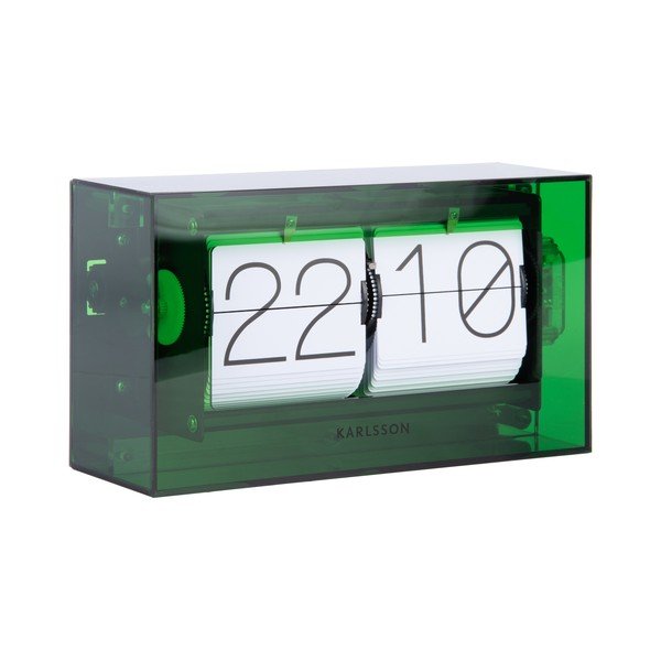 Дигитален/настолен часовник Boxed Flip – Karlsson