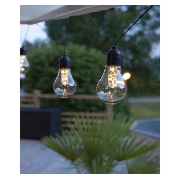 Външна LED светлинна верига с мотив на крушка , дължина 4,05 м Glow - Star Trading-image-1