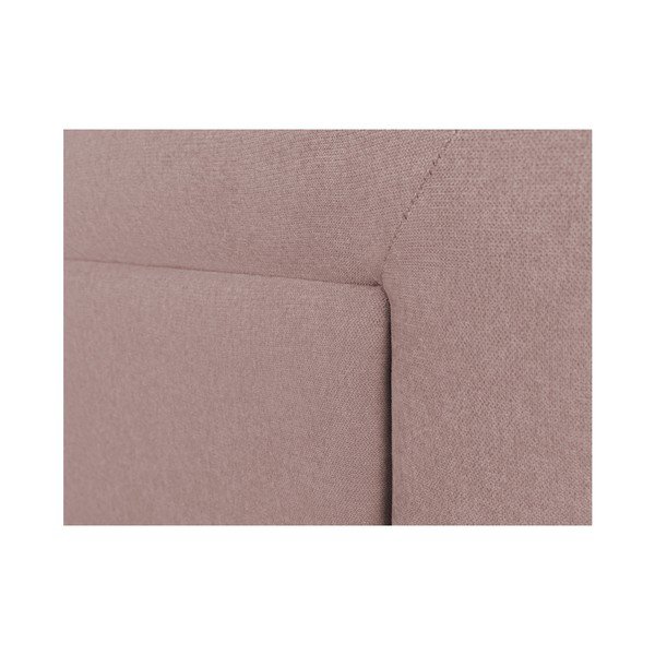 Světle růžové čelo postele Mazzini Sofas Ancona, 180 x 120 cm-image-2