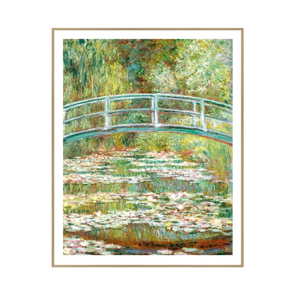 Картина 40x50 cm Monet: Japanese Footbridge – knor