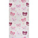 Детски килим подходящ за пране розово и цвят слонова кост 80x150 cm Cute Teddies Pink – Vitaus