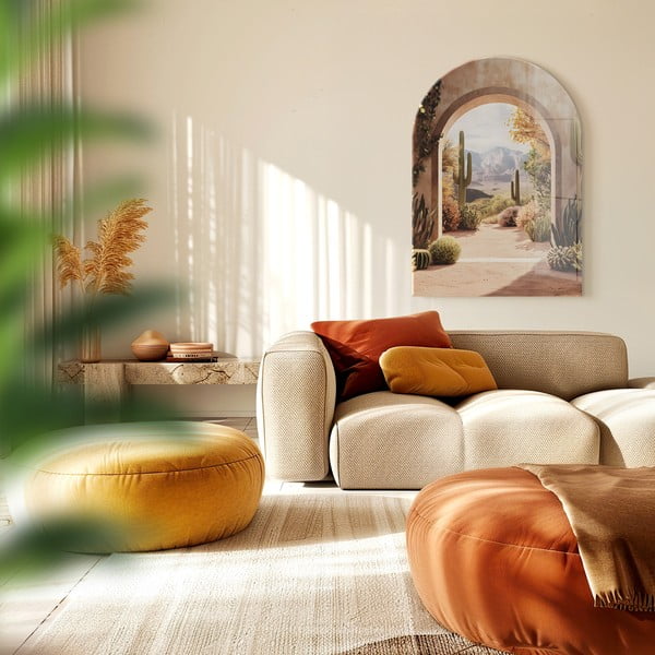 Картина върху стъкло 70x100 cm Cancun – Styler-image-3