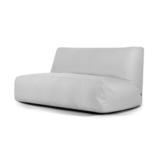 Светлосив пуф Sofa Tube 190 – SLOWDOWN