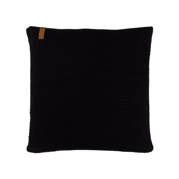 Polštář s náplní Sailor Knit Black, 50x50 cm