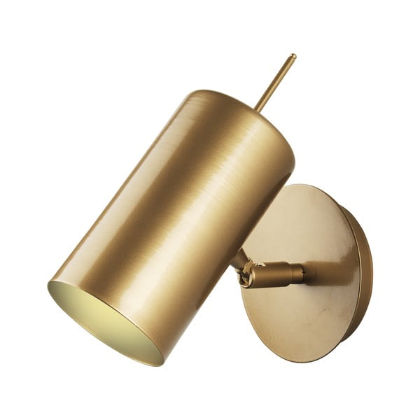 Стенна лампа в златист цвят, височина 23 cm Geo - Squid Lighting