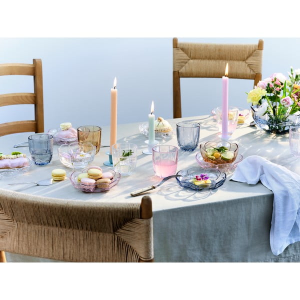 Светлосини десертни стъклени чинии в комплект от 2 бр. ø 16 см Lily - Holmegaard-image-3