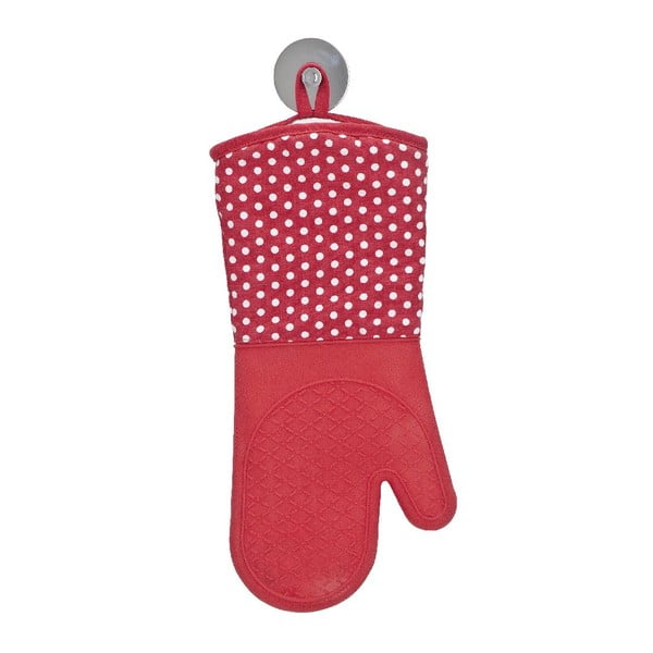 Комплект от 2 червени силиконови ръкавици за фурна - Wenko-image-2
